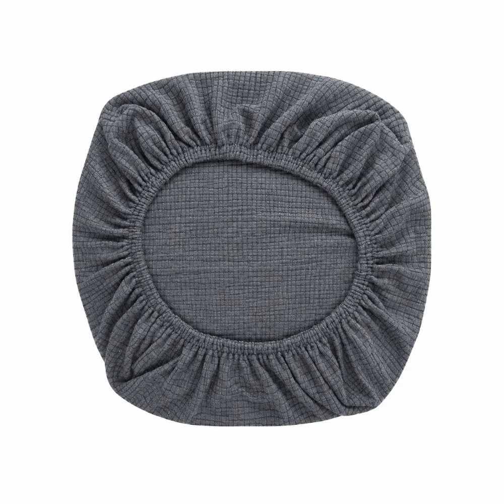 Velvet Stretch Office Chair Seat Cover – Washable Non-Slip