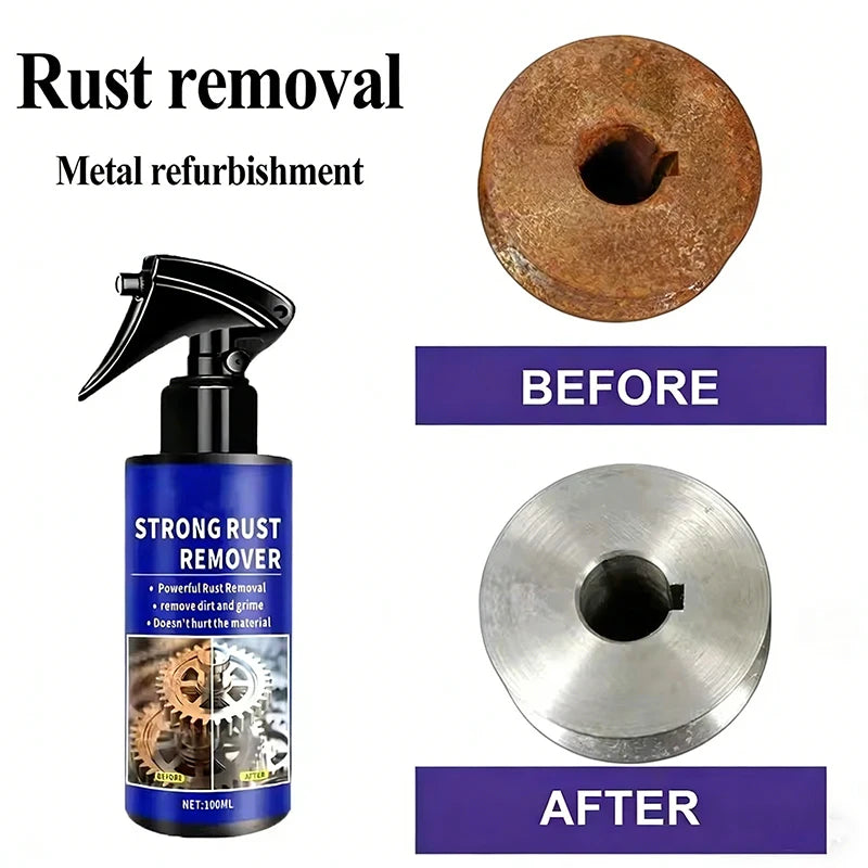 Rust Remover Spray – Metal & Wheel Hub Rust Inhibitor 100/300ml
