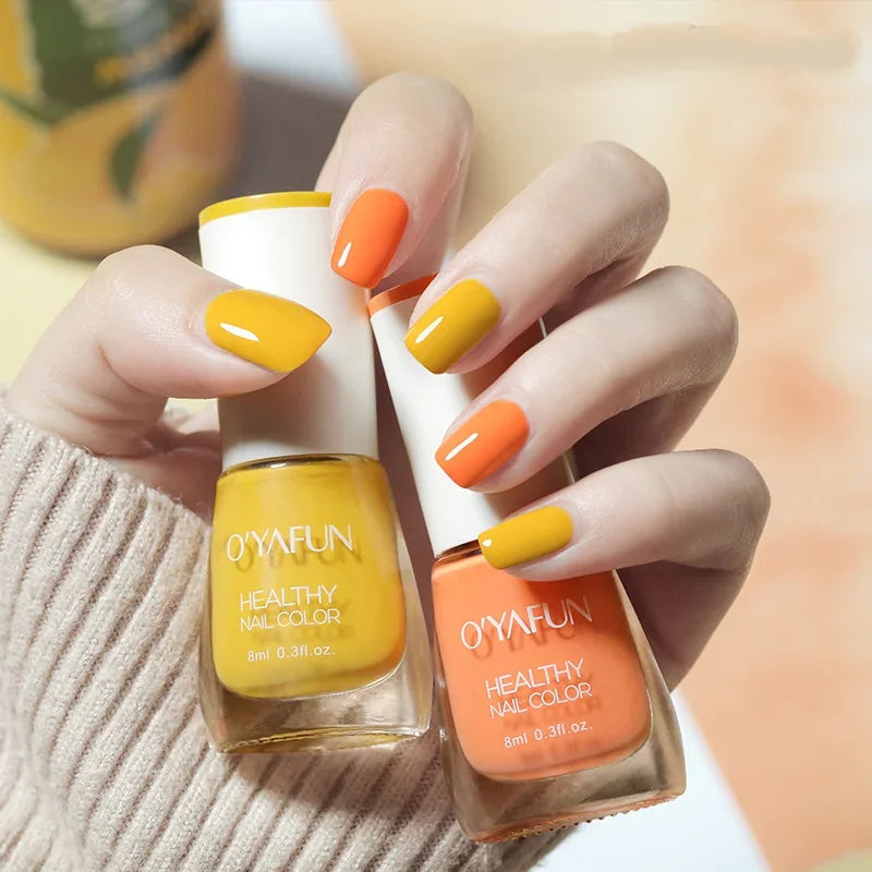 40 Autumn Brown Shades Water-Based Peel Off Gel Nail Polish