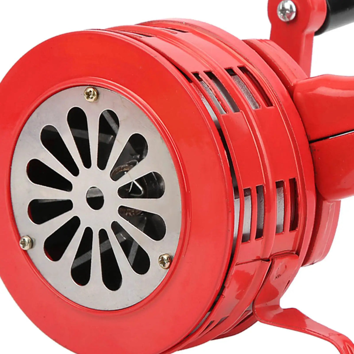 Hand Crank Siren – 120dB Portable Metal Manual Alarm