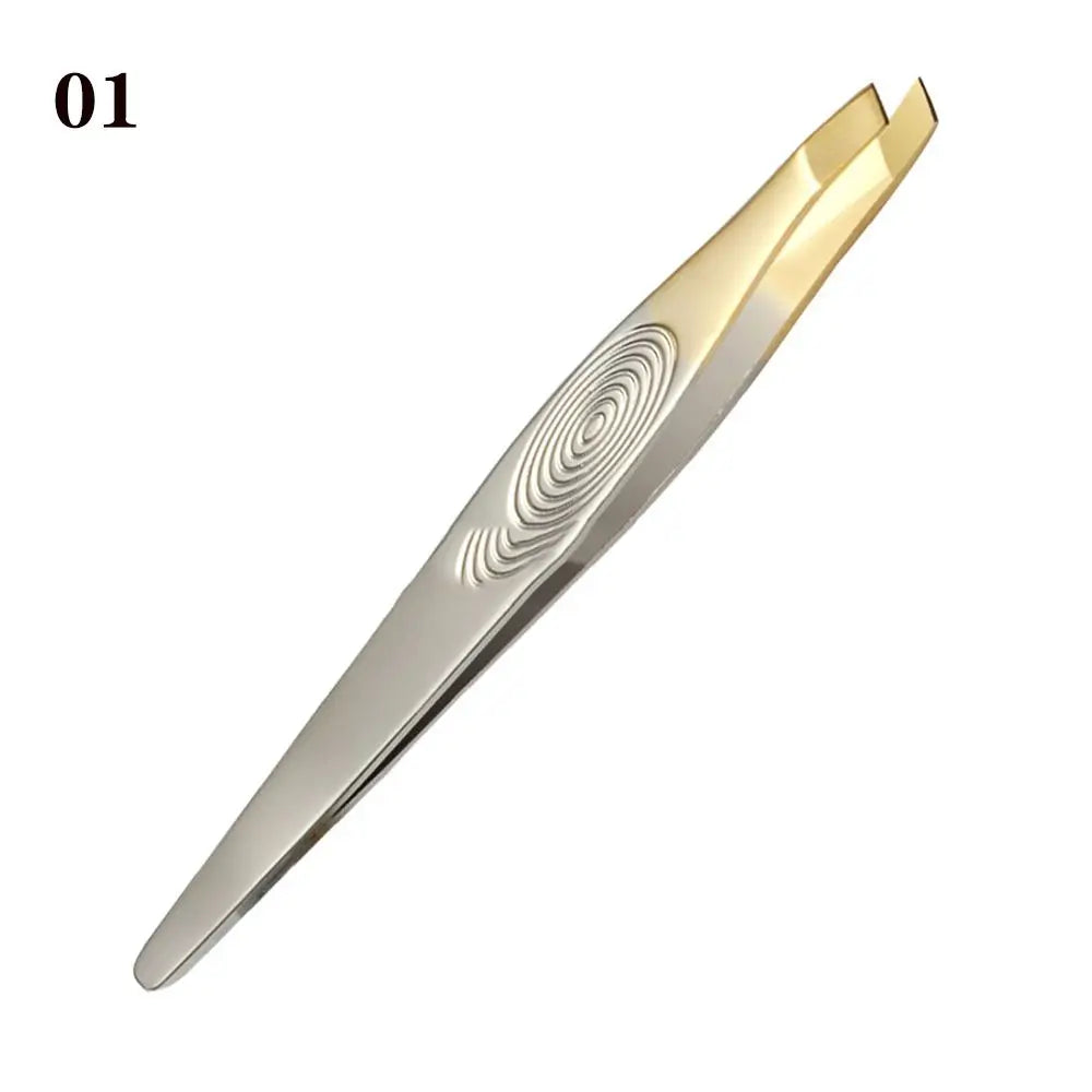 Stainless Steel Eyebrow Tweezers – Multipurpose Grooming Tool