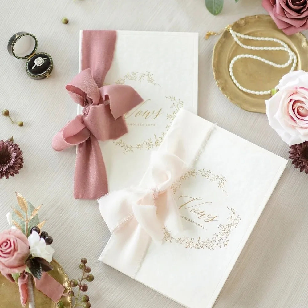 3-Roll Fringe Chiffon Ribbon – 5m DIY Wedding & Craft Décor