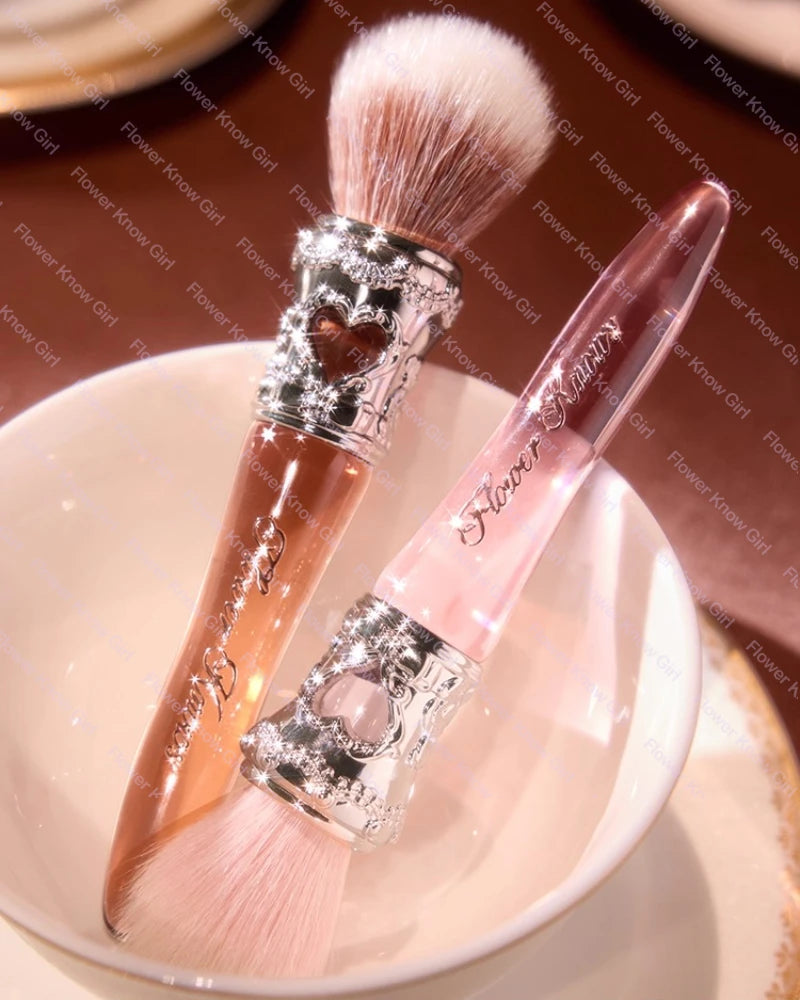 Flower Knows Sweetie Bear Wool Blush & Highlighter Brush