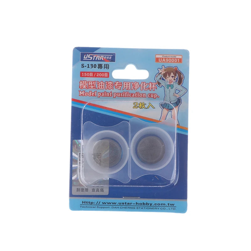 2-Pack Airbrush Paint Filter Cups – Fits 24mm–33mm Cups