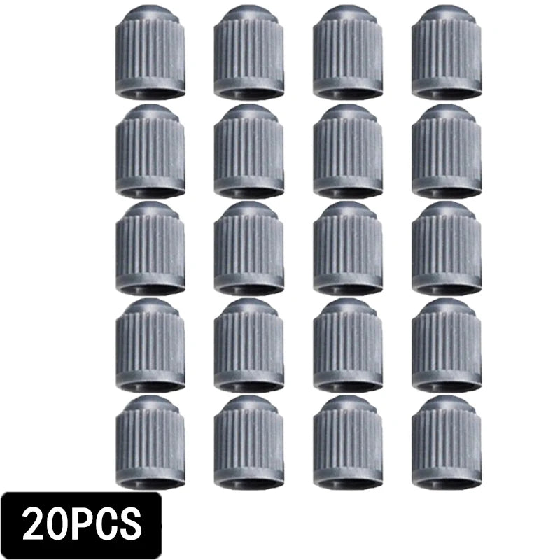 Tire Valve Stem Caps – Universal Dustproof ABS 20-Pack