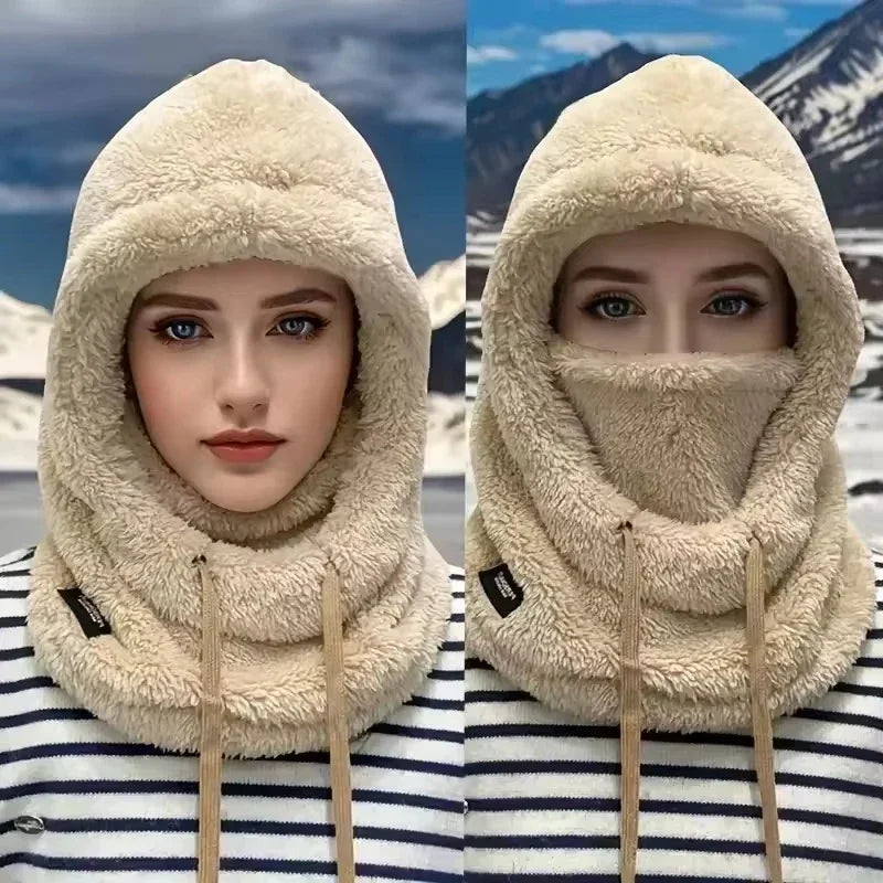 Windproof Fleece Balaclava Full Face Mask – Winter Ski & Cycling
