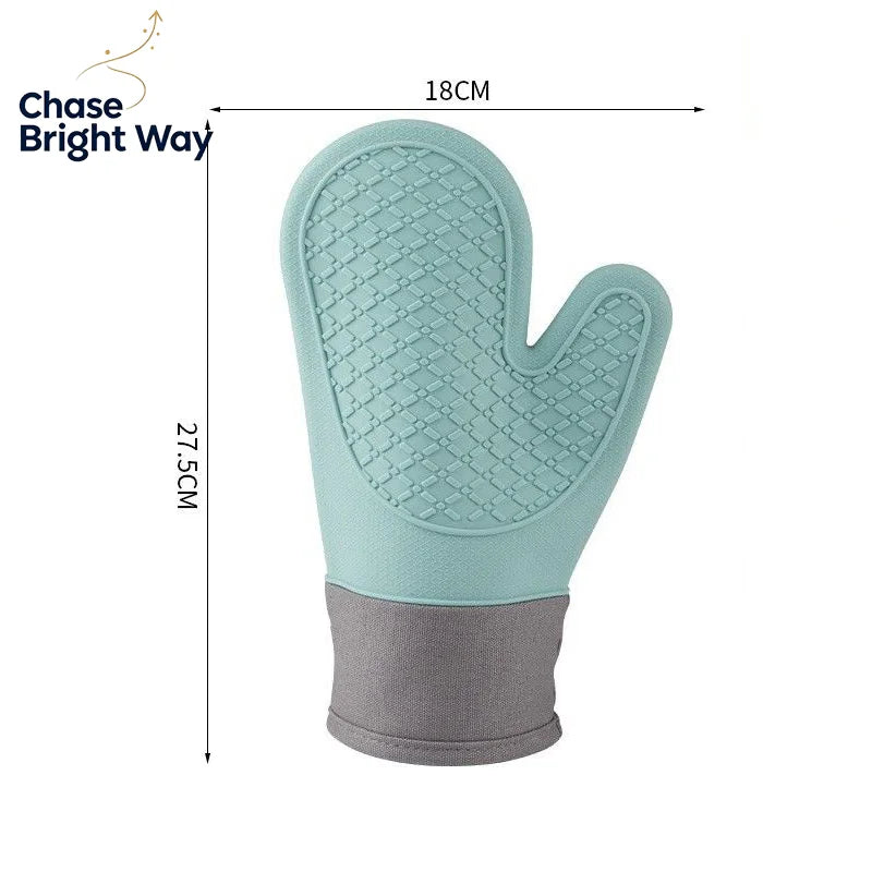 Silicone Oven Mitt – Heat Resistant Kitchen Baking Glove