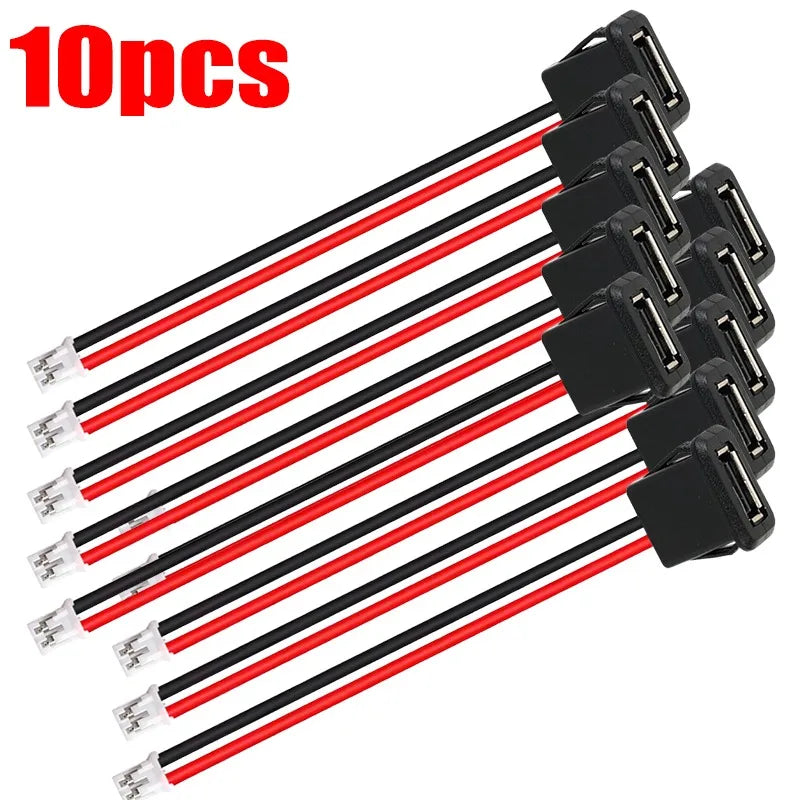 USB 2.0 Female Charging Port Connector – Waterproof Snap-On