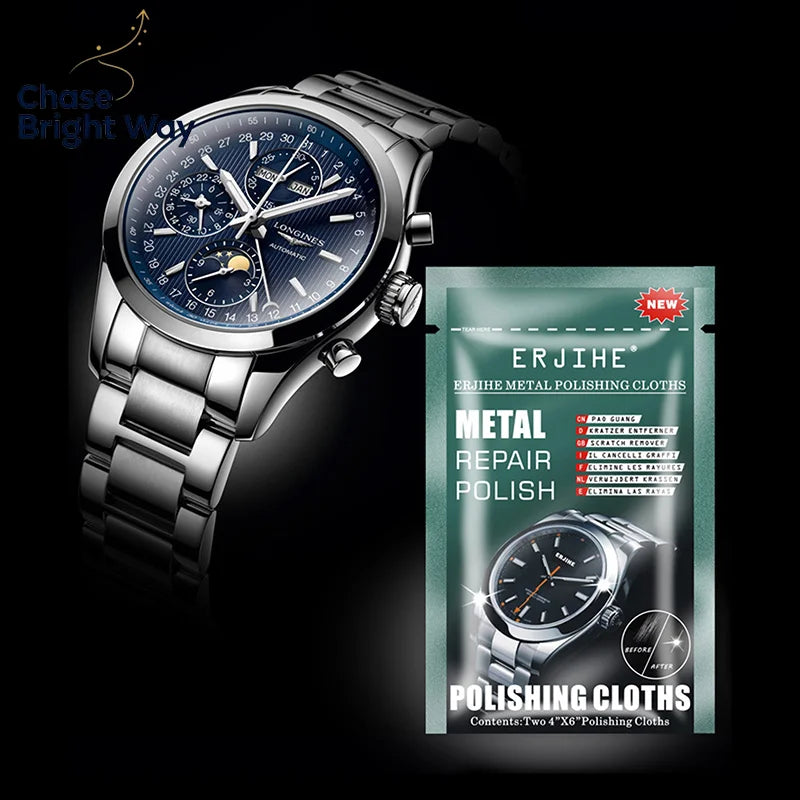 Watch & Jewelry Metal Polishing Cloth Set – Scratch Repair