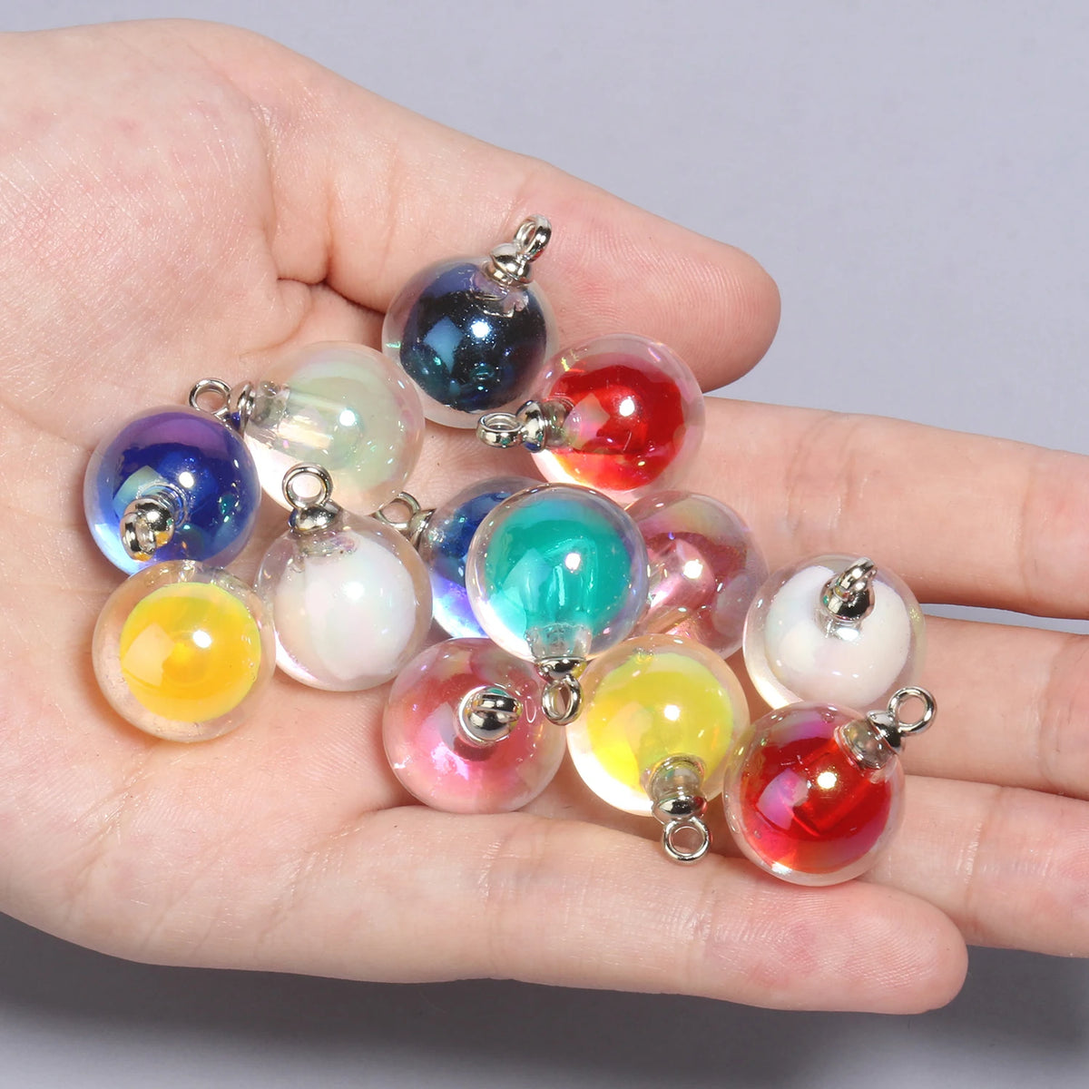 Resin Star Charms Candy Color DIY Jewelry Pendants – 10pcs