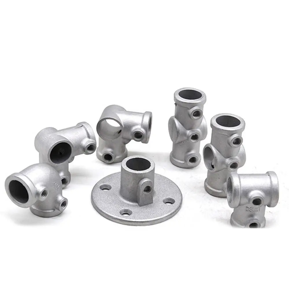 Aluminum Alloy Circular Pipe Connector 20mm 25mm Frame Fastener
