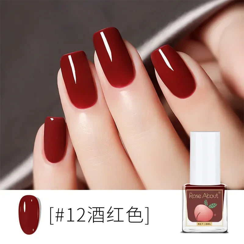Handaiyan 8ml Water-Based Peel-Off Nail Polish | Quick Dry
