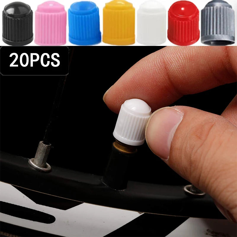 Tire Valve Stem Caps – Universal Dustproof ABS 20-Pack