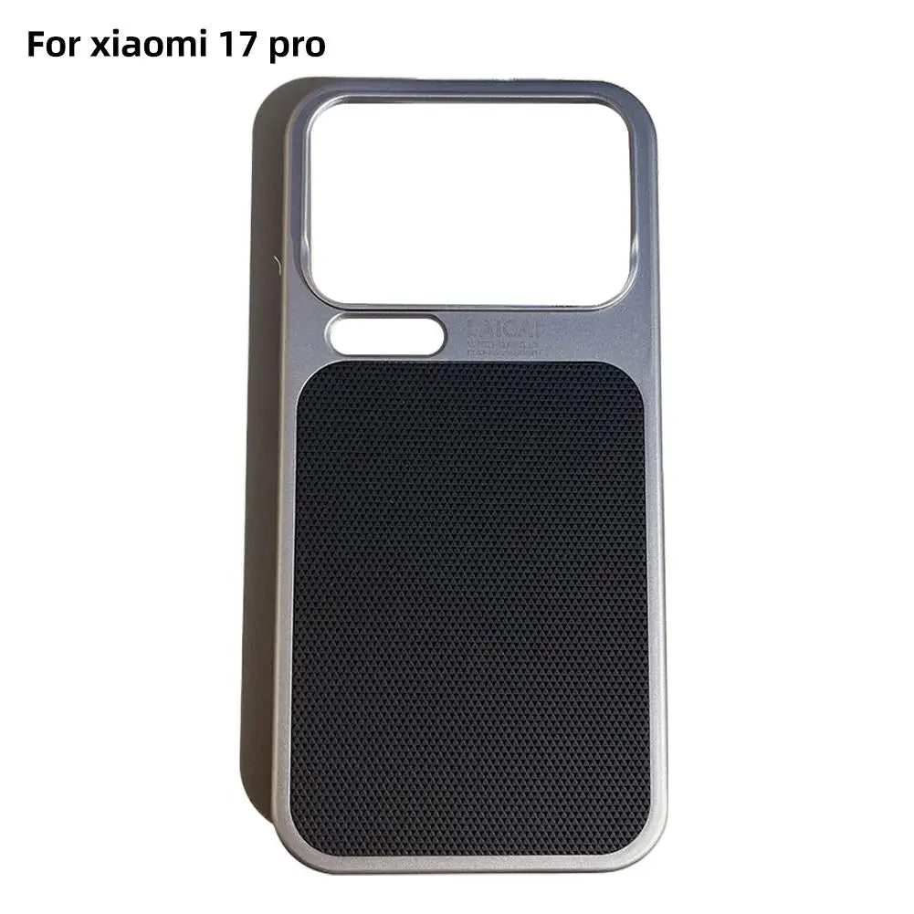 Xiaomi 17 Pro Max / 17 Pro Slim Leather Case – 3D Stripe Cover