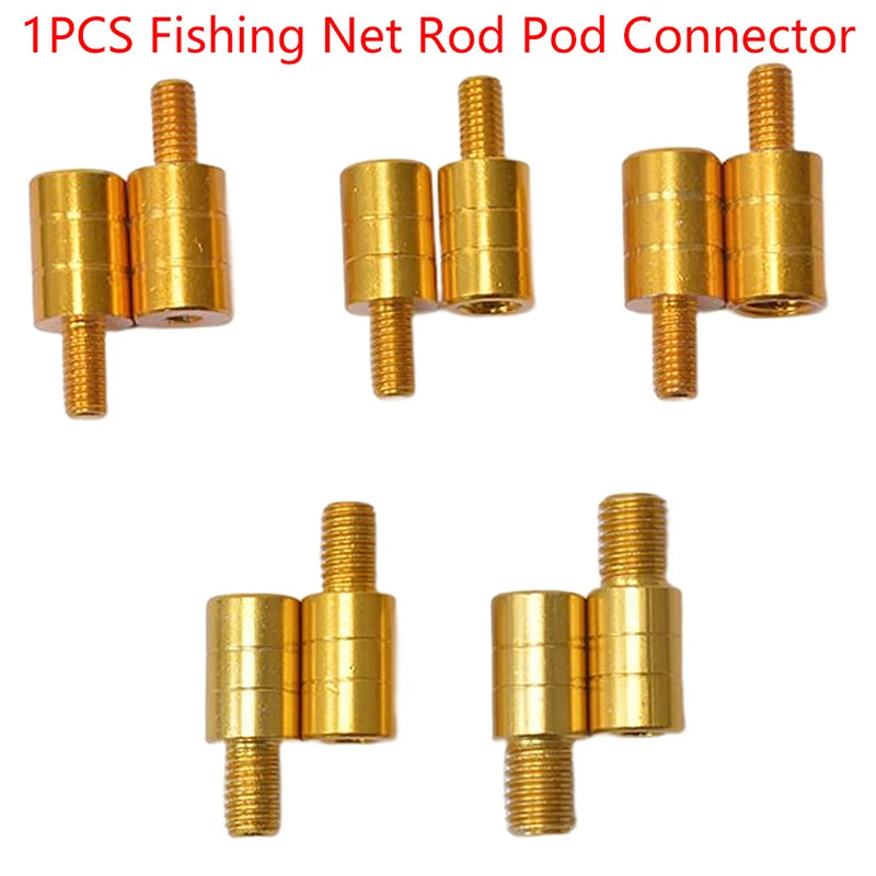 Fishing Net Pole Connector M8 M10 M12 Screw Net Head Adapter
