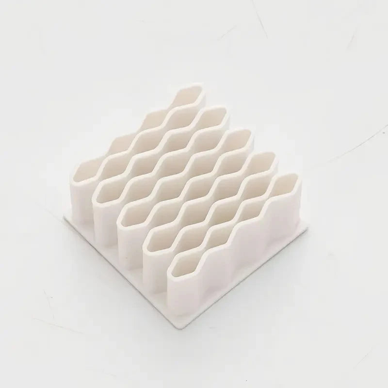 Silicone Wave Desktop Organizer – Cosmetics, Pen & Cream Holder