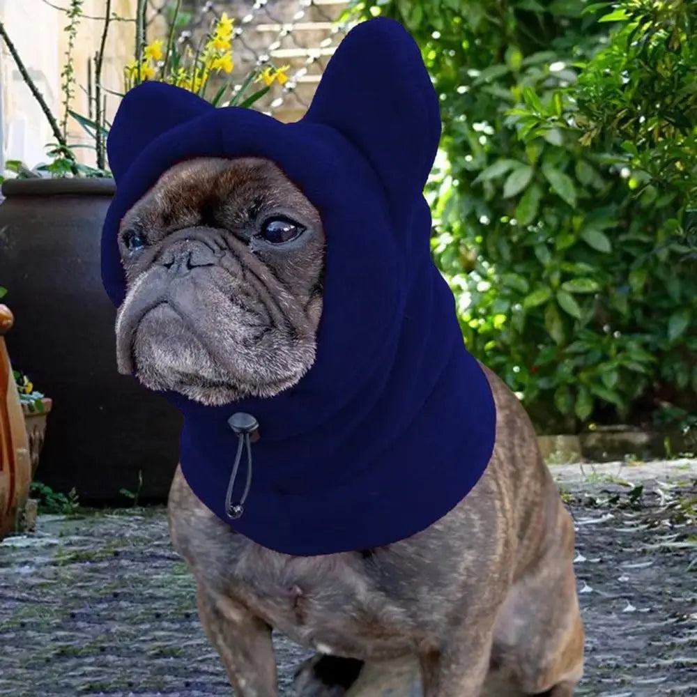 Fleece Bat Hat for Dogs – Adjustable Winter Pet Headwear