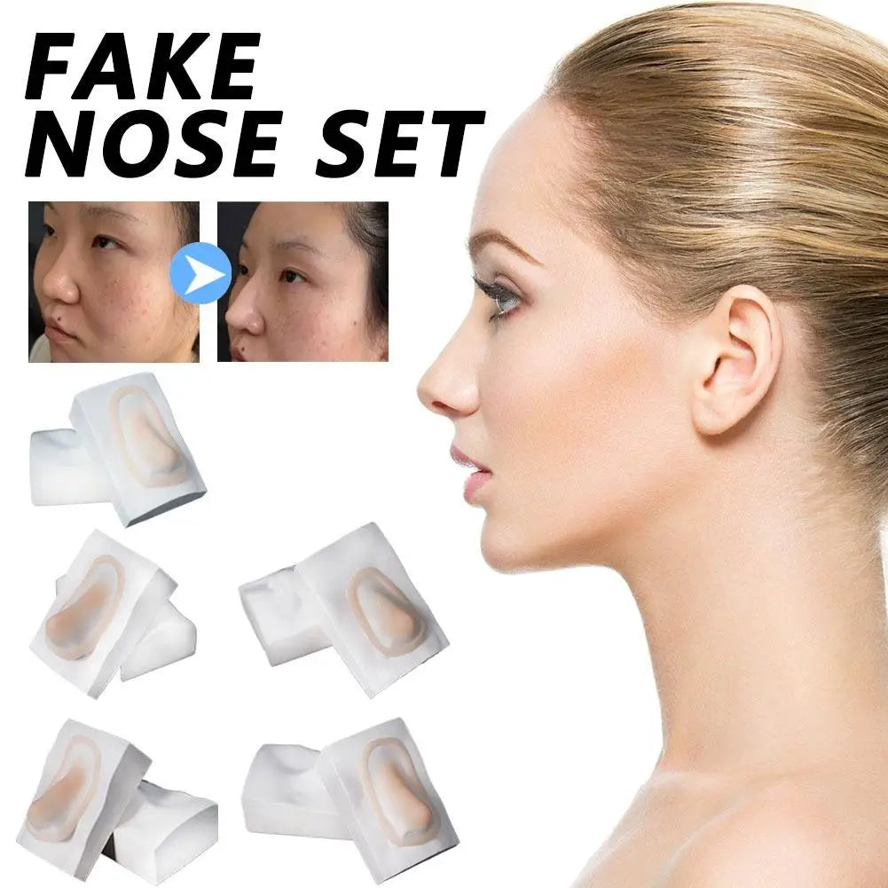Silicone Prosthetic Nose & Chin Kit – Halloween Cosplay Theater