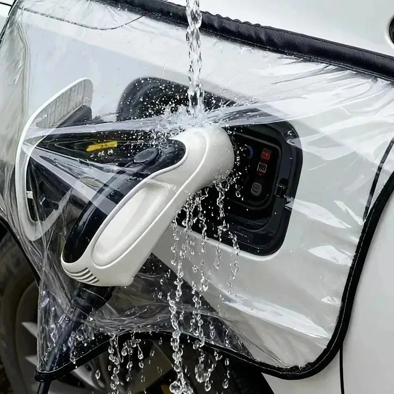 Universal Waterproof EV Charger Cover – Rain & Dust Guard