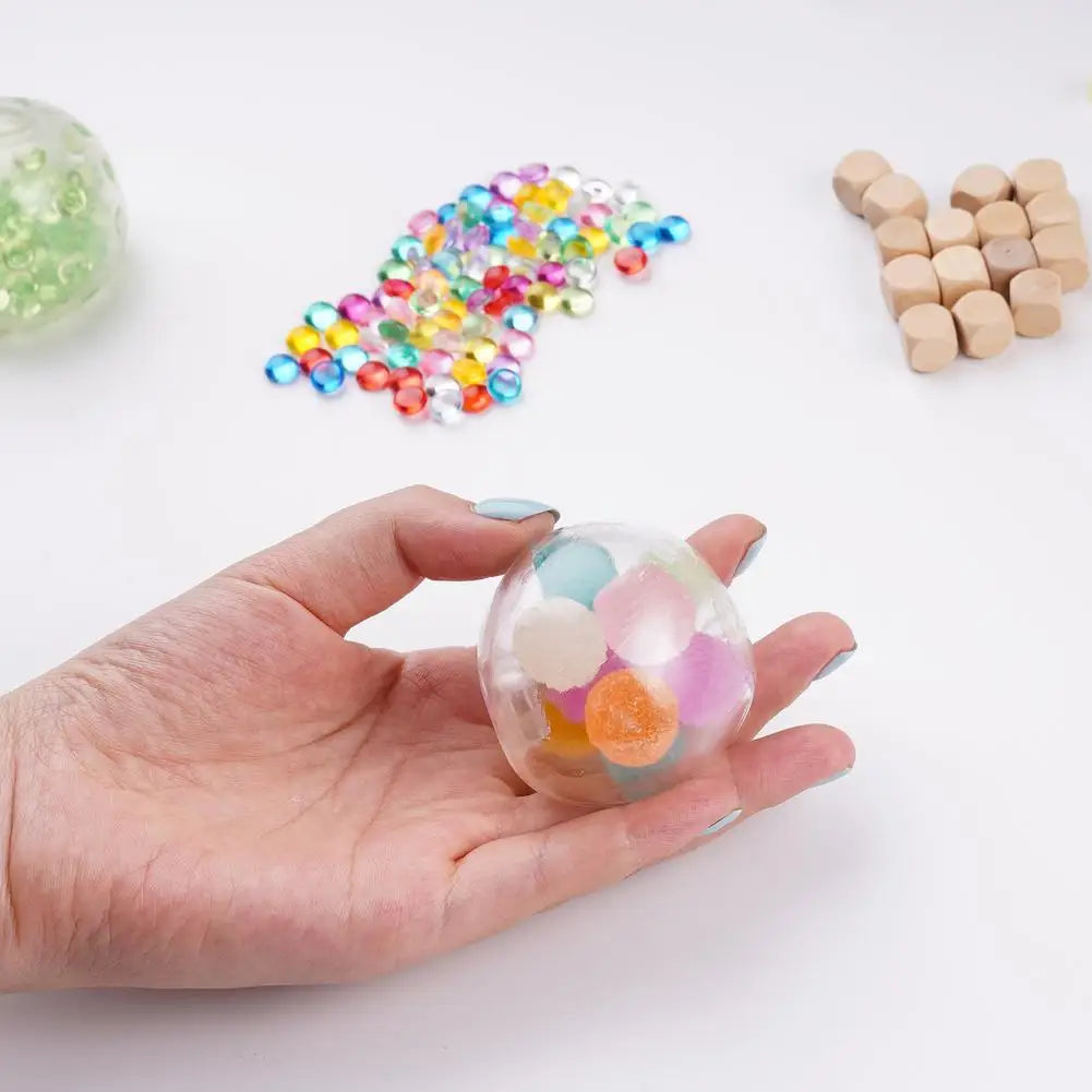 TPR DIY Squishy Ball Kit – Make 15 Refillable Squeeze Balls