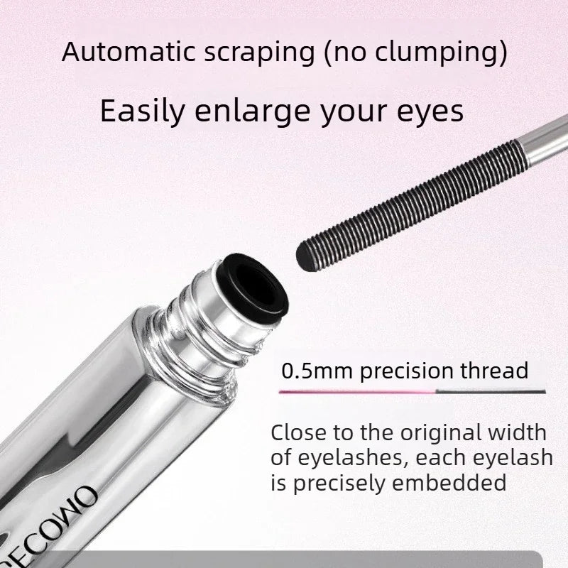 Waterproof Curling Mascara – Volumizing Steel Tube Long-Lasting
