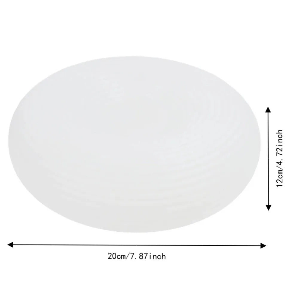 24W LED Flush Mount Ceiling Light | 3 Color Temps, 20cm Round