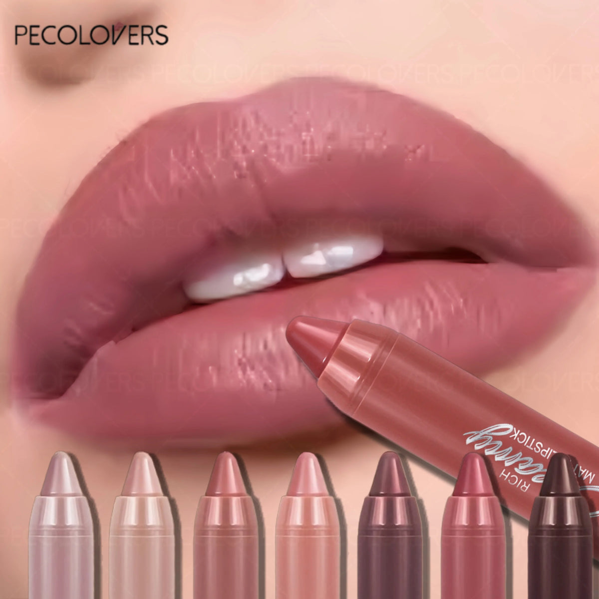 Waterproof Matte Lipstick Pen – Moisturizing Lip Glaze