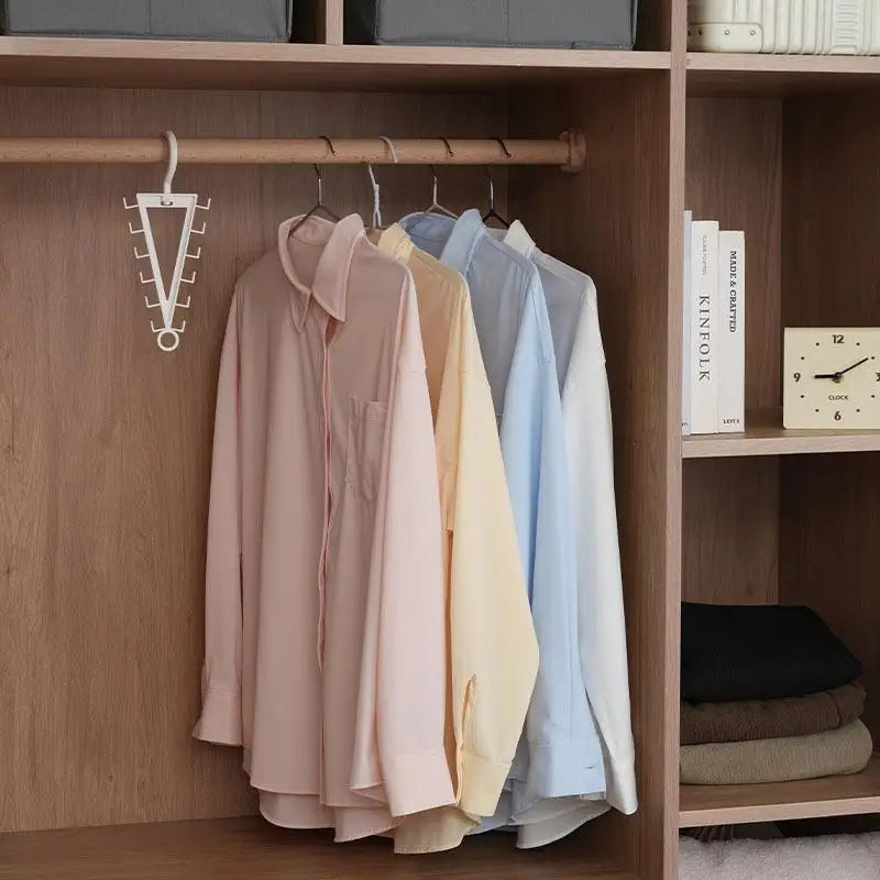 V-Shape 12-Hook Hanger Organizer | Closet Space Saver
