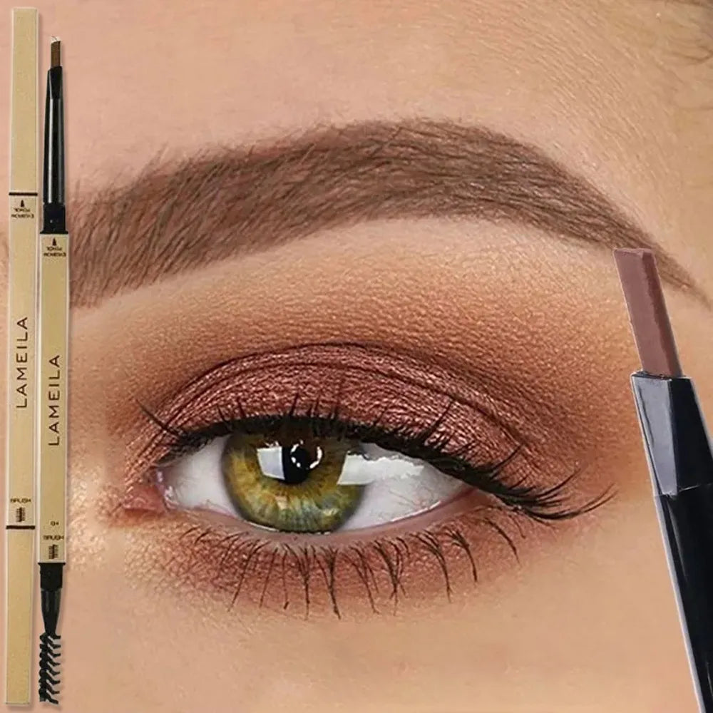 Ultra-Fine Dual-Ended Waterproof Eyebrow Pencil + Spoolie