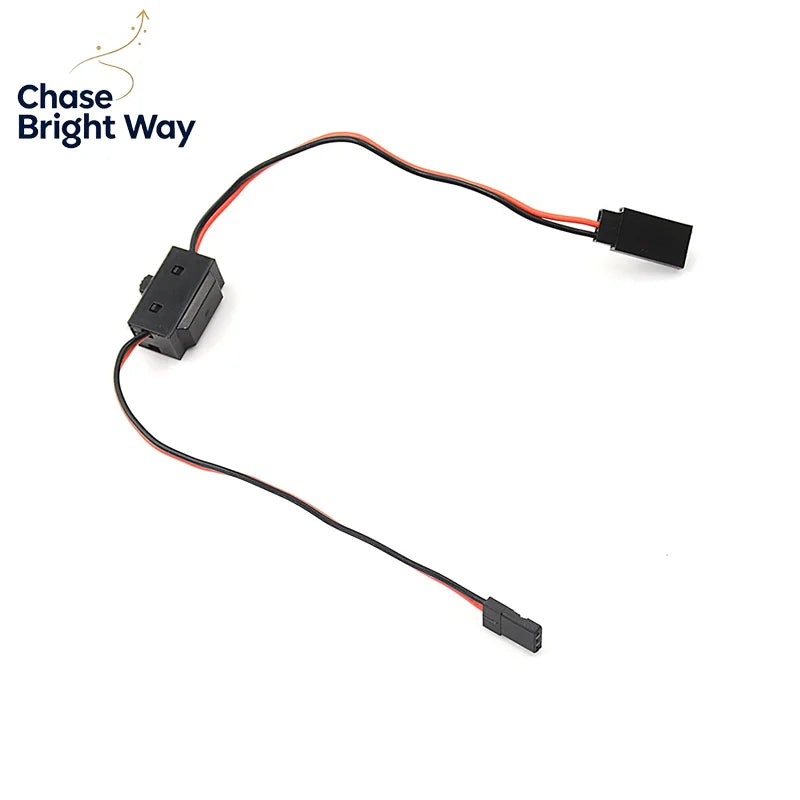 RC Battery Switch Receiver On/Off with JR Lead Connectors