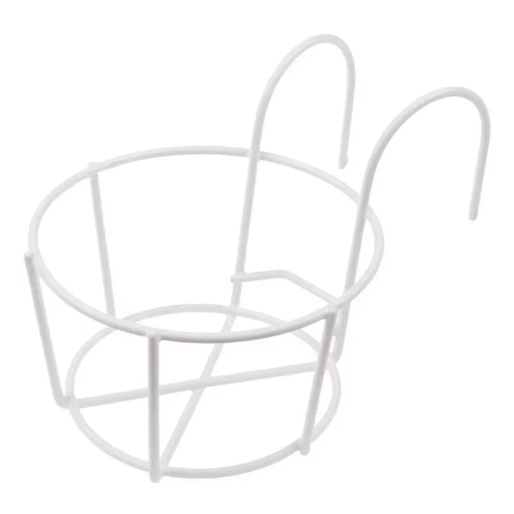 Iron Wall-Mounted Flower Pot Hanging Bracket | Balcony Stand