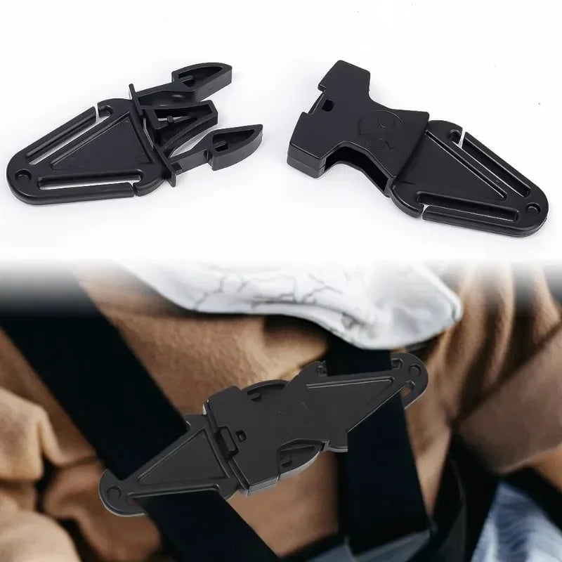 Child Safety Seat Belt Buckle & Chest Clip | SAMMY