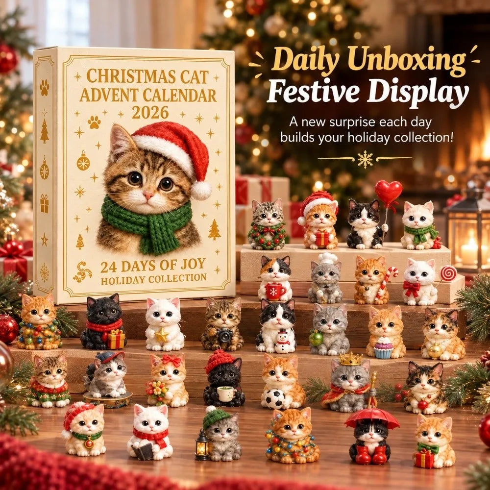 24-Day Christmas Advent Calendar 2026 – Collectible Figurines