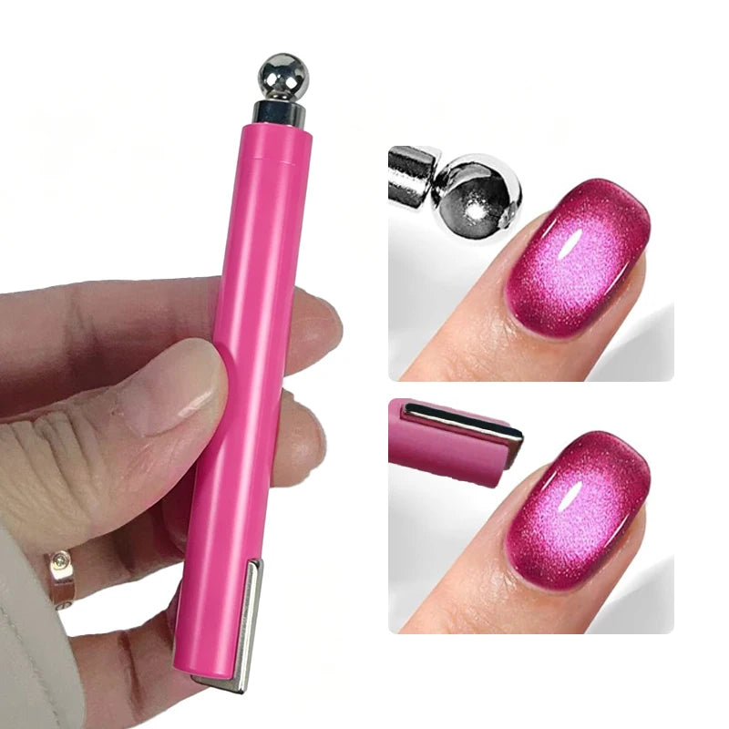 U-Shaped Cat Eye Nail Magnet Guide Tool – DIY Gel Polish