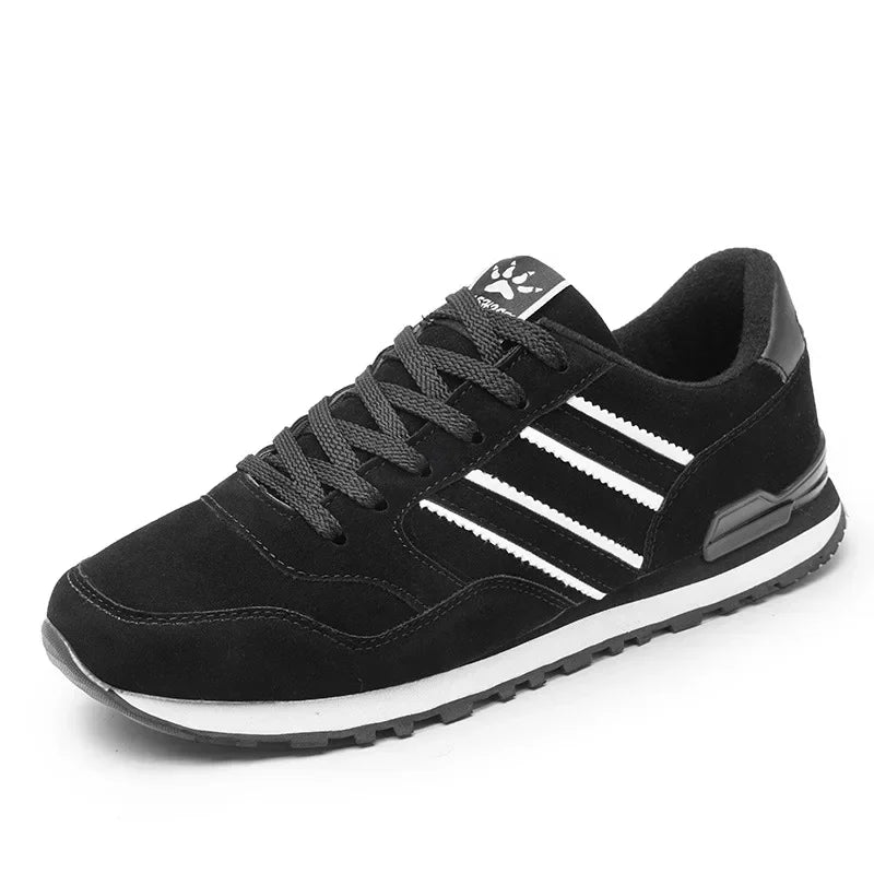 LEDP Men's Breathable Lace-Up Sneakers | Casual Walking Shoes