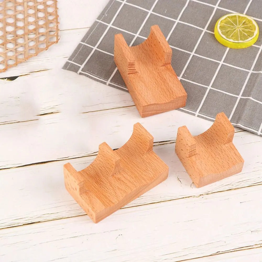 Wooden U-Shape Sushi Rack – Elegant Taco & Food Stand