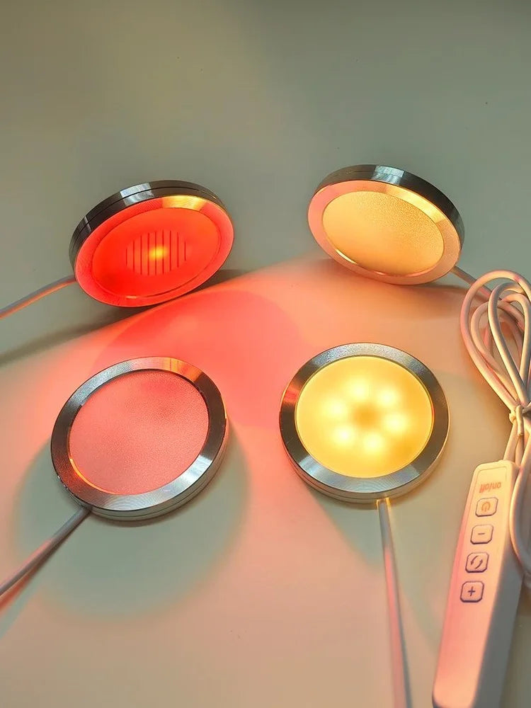 USB Circular Ultra-Thin Aluminum LED Lamp 5V – DIY & 3D Printer