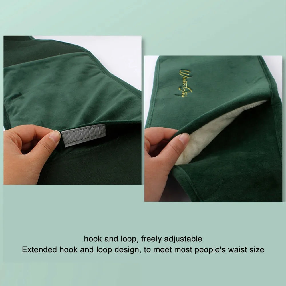 Plush Hot Water Bag 1000ml with Waistband & Hand Inserts