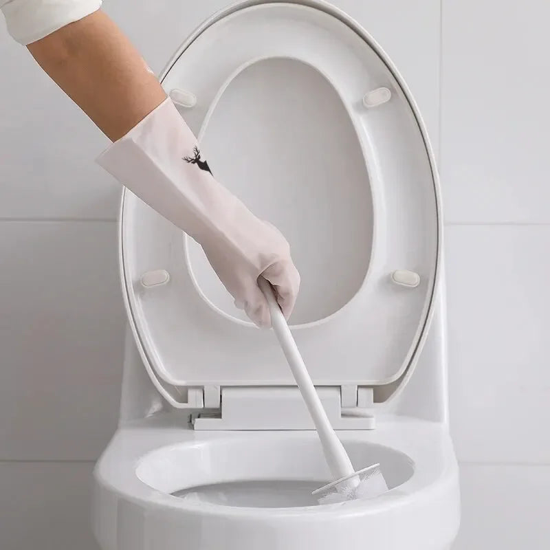 Waterproof PVC Cleaning Gloves – Durable Dishwashing Housework