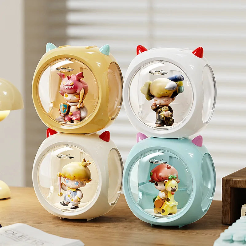 Transparent Figure Display Case – Stackable Magnetic Box