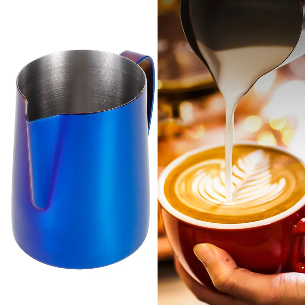 Stainless Steel Milk Frothing Pitcher 600ml – Latte Art Jug