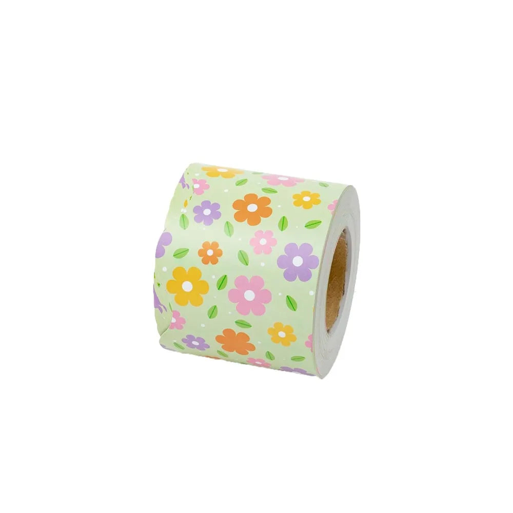 Flower Wavy Border Stickers – Bulletin Board Wall Décor Roll