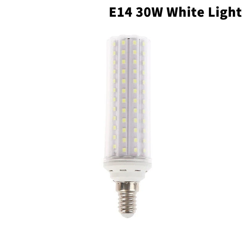 E27 E14 LED Corn Bulb 18W 20W 30W | 6000K No-Flicker