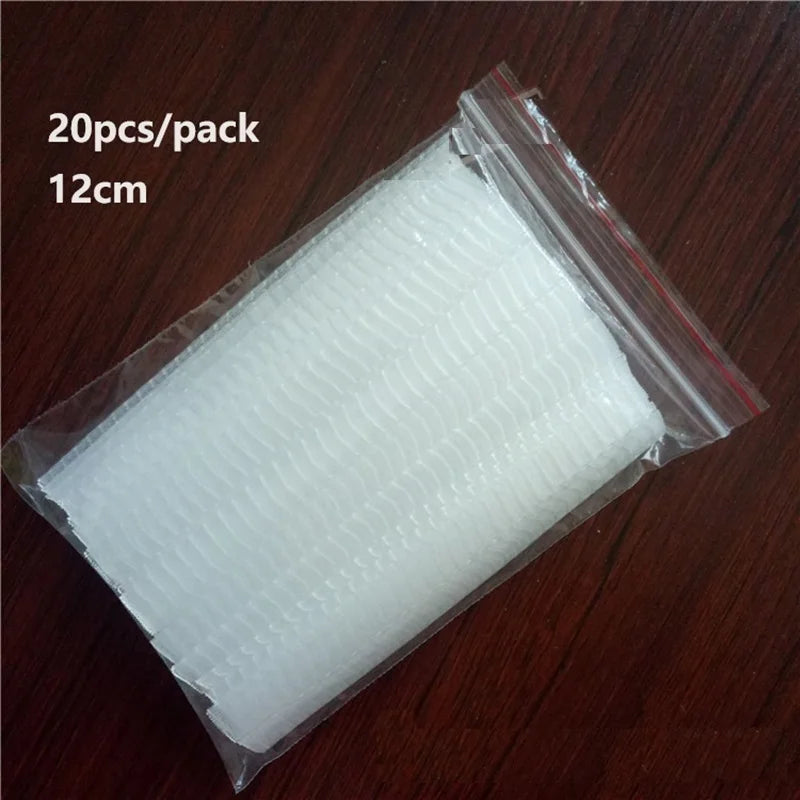 Makeup Brush Protective Mesh Covers – 20/50 Pack Nylon Sleeves