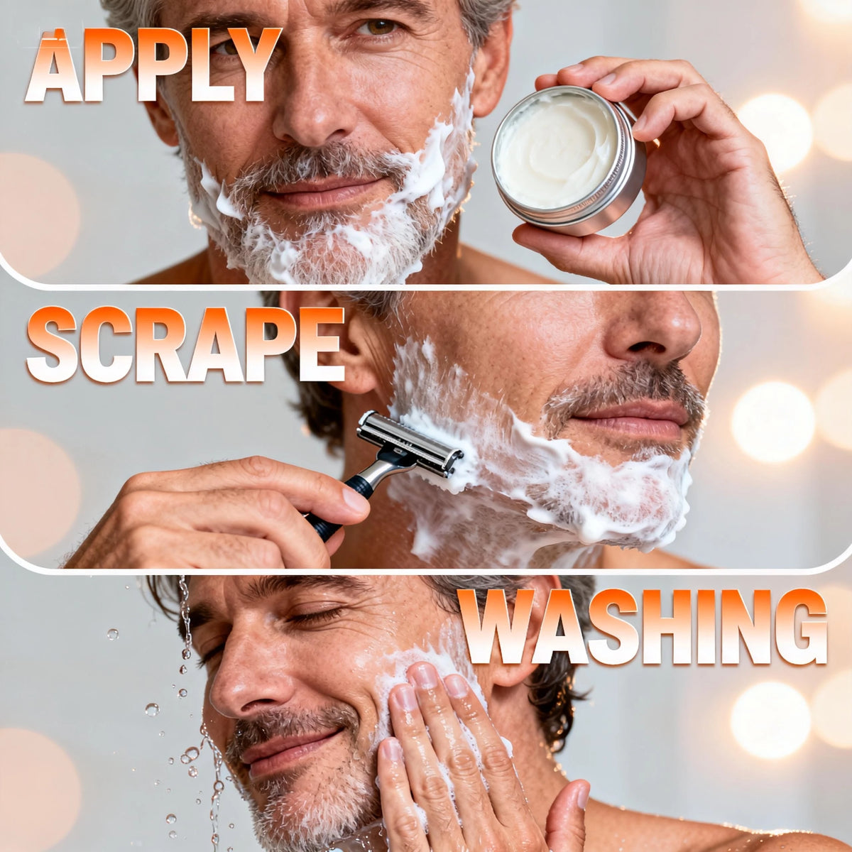 SAMMY Men's Shaving Soap | Mint, Olive Oil & Vitamin E 60g