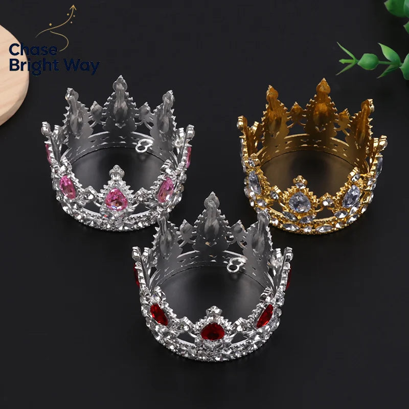 Retro Metal Crown for Cotton Dolls – Mini 1/12 Doll Tiara