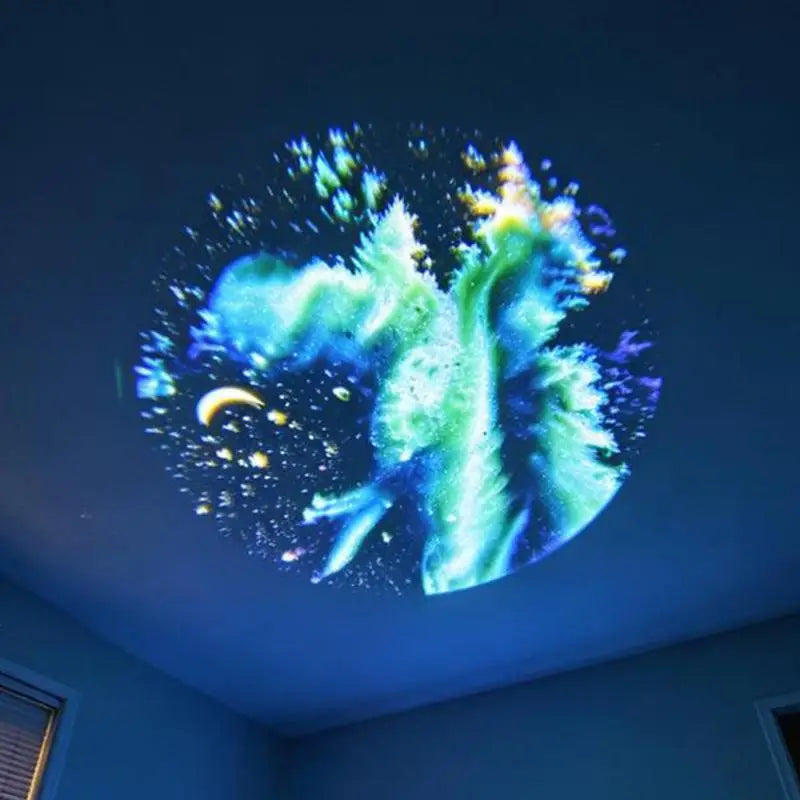 USB Galaxy Projector – Multi-Planet Patterns, Flexible Gooseneck