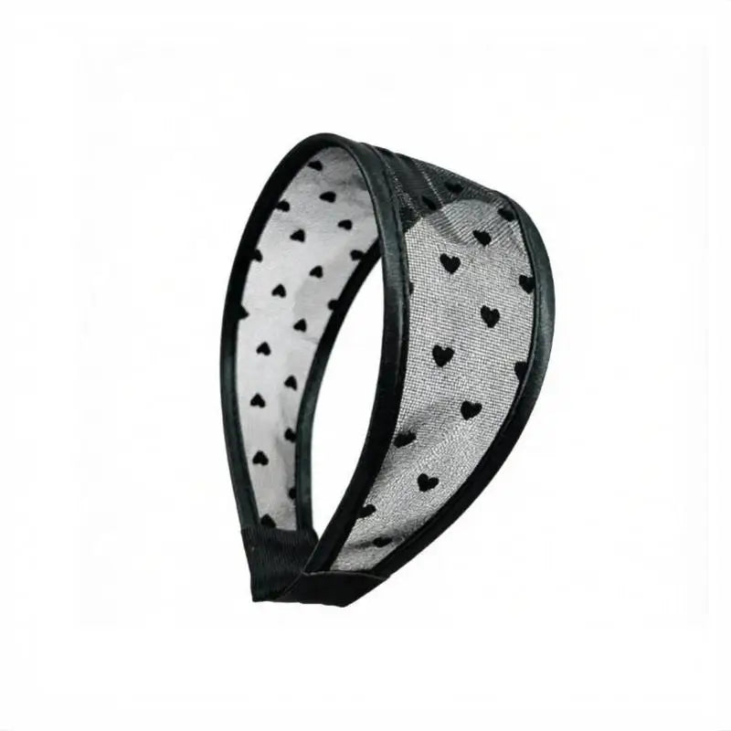 Wide Breathable Mesh Headband – Non-Slip Soft Lightweight Wrap