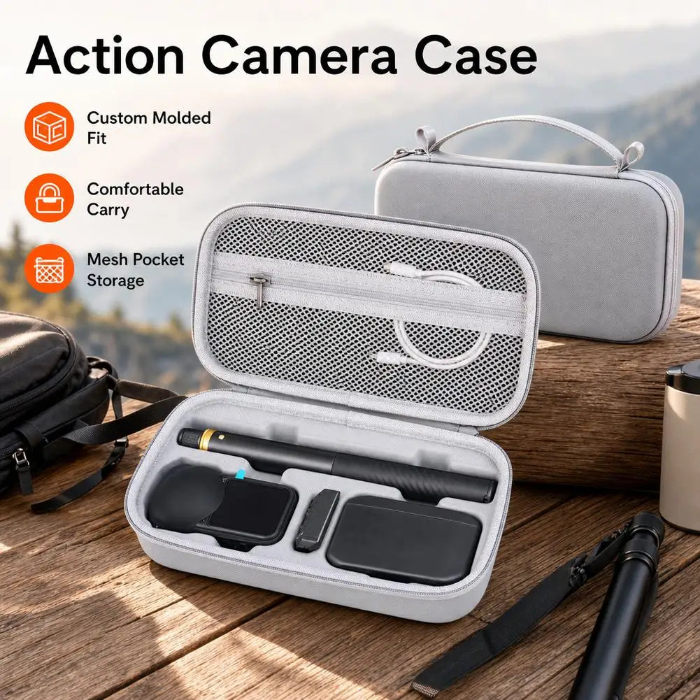 Insta360 X6 Hard Shell Carrying Case | Travel Storage Bag