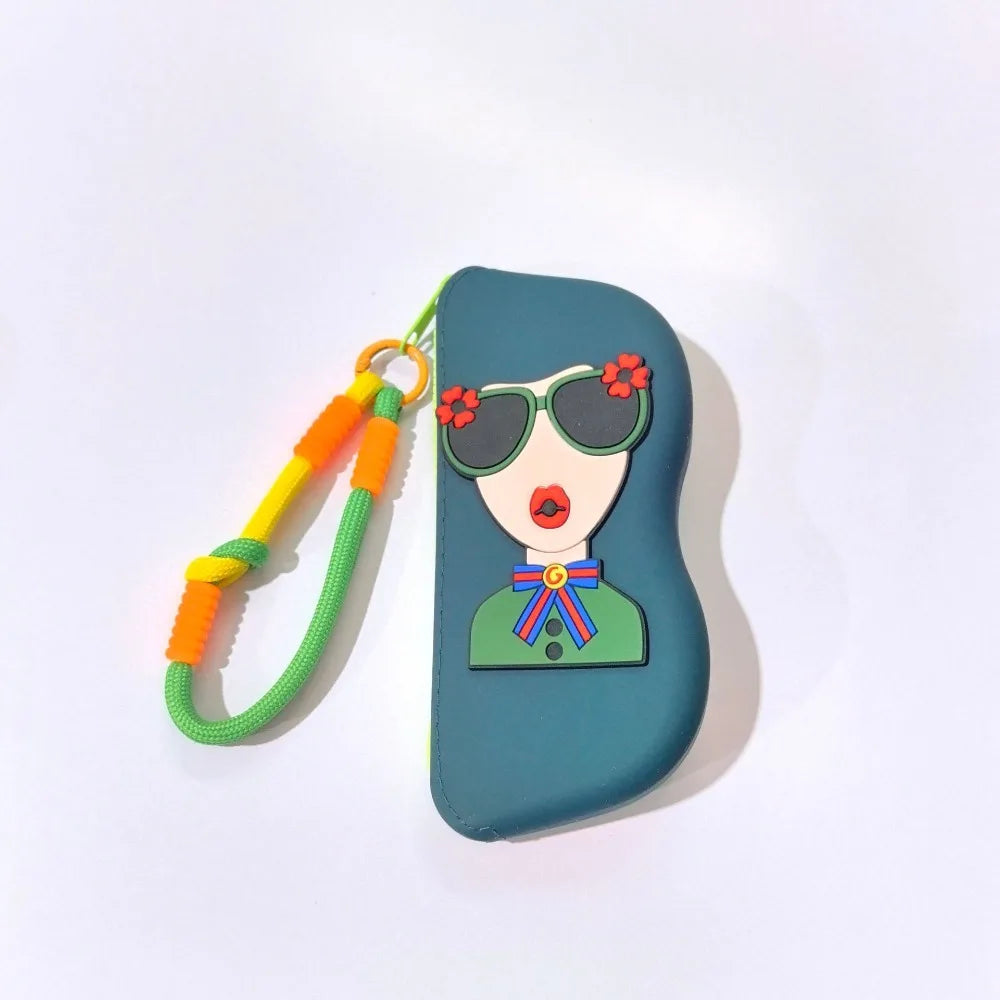 Waterproof Silicone Glasses Case – Large Travel Eyewear Bag